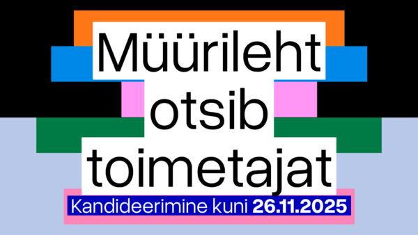 Müürileht otsib toimetajat