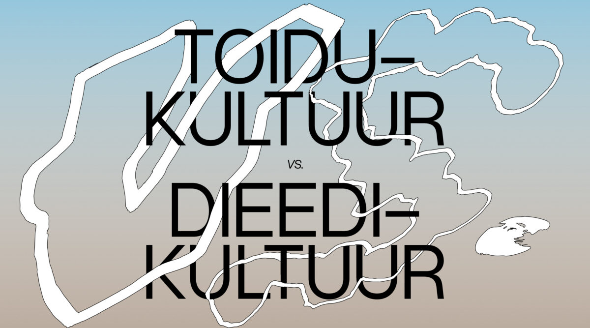 Toidukultuur vs. dieedikultuur